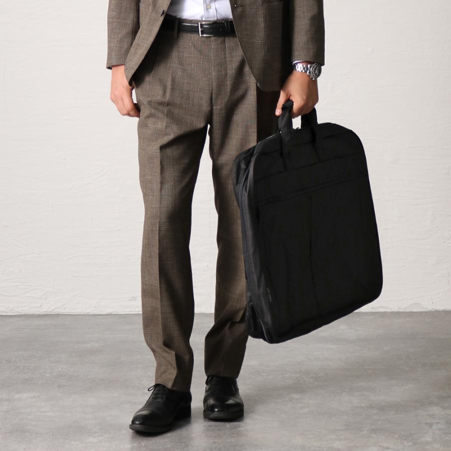 バッグ ビジネスバッグ ガーメント メンズ 手提げ ハンガー付き 鞄 出張 冠婚葬祭 黒 ブラック BC大型3スーツ三ツ折ハンガー bag-28（13064）【送料無料】 |  | 08