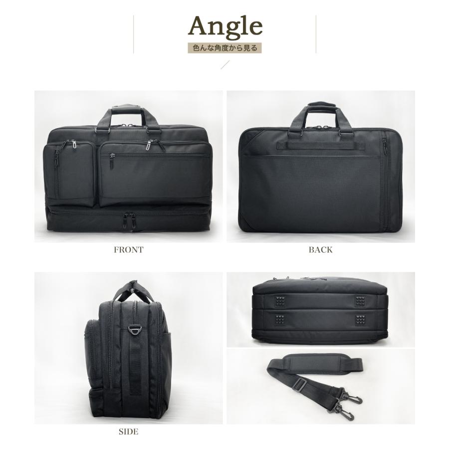 バッグ ビジネスバッグ ガーメント メンズ 手提げ 肩掛け リュック キャリーオン クッション材 PC 鞄 GF3WAYガーメントビジトラ bag-30（26715）【送料無料】 |  | 13
