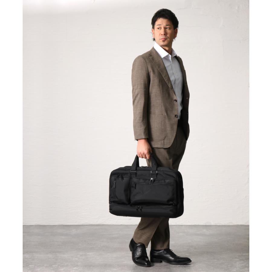 バッグ ビジネスバッグ ガーメント メンズ 手提げ 肩掛け リュック キャリーオン クッション材 PC 鞄 GF3WAYガーメントビジトラ bag-30（26715）【送料無料】 |  | 09