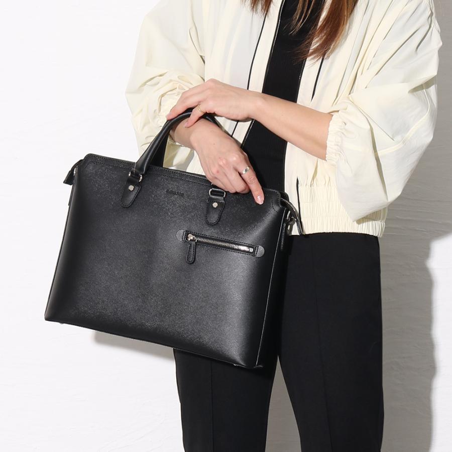 バッグ ビジネスバッグ ガーメント メンズ タブレット対応 手提げ 肩掛け ブリーフケース 鞄 ハミルトン角シボ両アオリビジネス bag-31（26721）【送料無料】 |  | 10