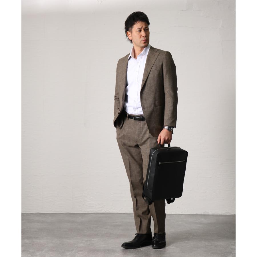 バッグ ビジネスバッグ リュック メンズ タブレット対応 大開き B4サイズ 鞄 出張 黒 ブラック ハミルトン角シボBZデイパック大 bag-33（42584）【送料無料】 |  | 08