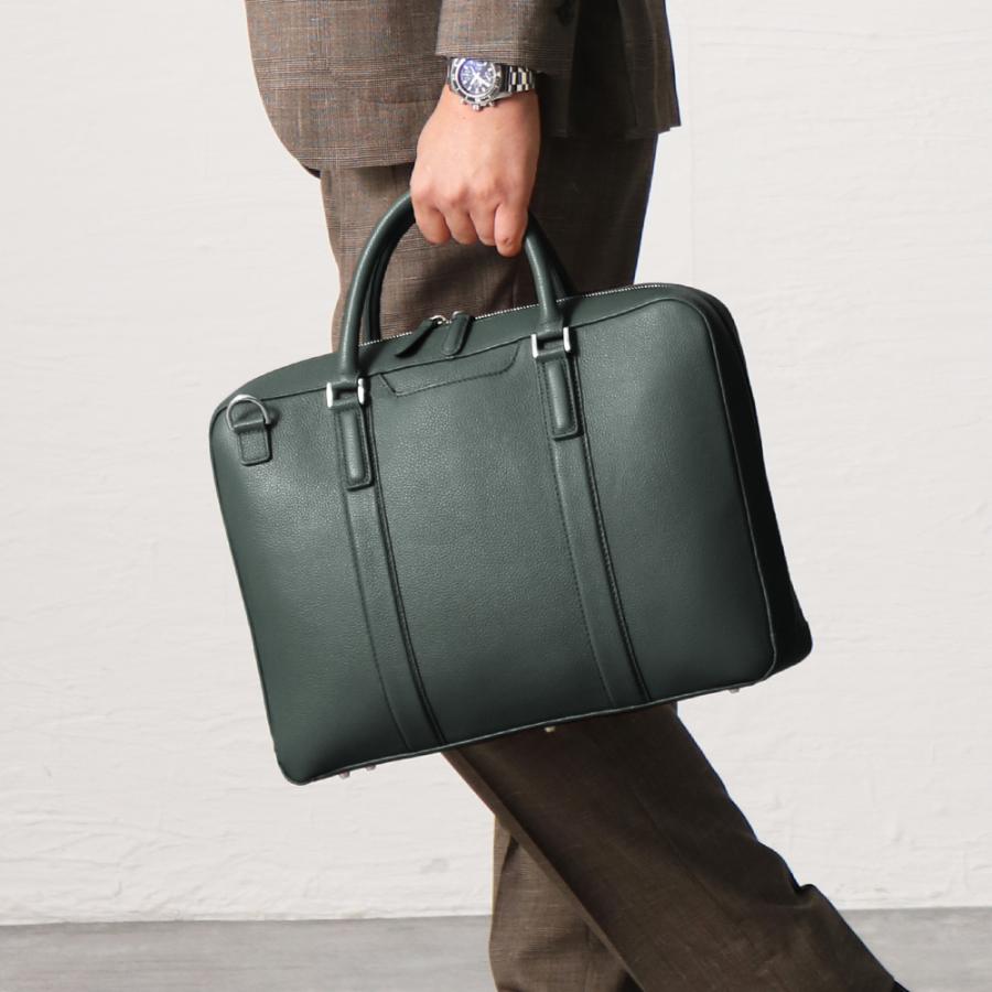 バッグ ビジネスバッグ メンズ レディース 牛革 レザー タブレット対応 手提げ 肩掛け ブリーフケース ハミルトンG牛革LWGビジネス bag-34（26713）【送料無料】 |  | 12