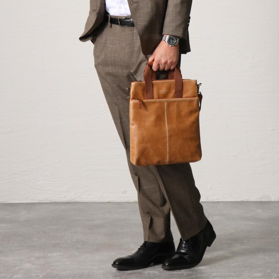 バッグ ショルダーバッグ 手提げ 肩掛け メンズ レディース 日本製 ショルダー 鞄 黒 キャメル ブレリアス白化合皮薄型手提タテ bag-41（26674）【送料無料】 |  | 11