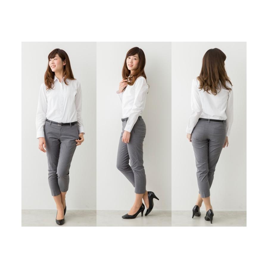 レディース 七分袖 ブラウス シンプル 定番 オールシーズン レギュラーカラー ブラウス オフィスシャツ Yシャツ 事務服 就活  ボンオフィス RB4700 ブラウス 七分袖ブラウス 事務服 レディースシャツ ボンマックス