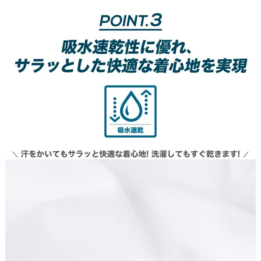 ニットシャツ ブラウス ノーアイロン ワイシャツ ストレッチ レディース レギュラーカラー オフィス 長袖 伸縮性 ビジネス ホワイト メール便送料無料 la-05｜flic｜05