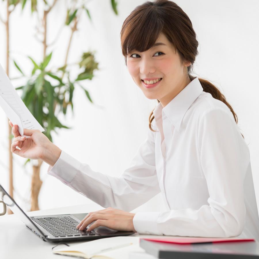 開襟 ブラウス ワイシャツ レディース オフィス スリム ベルカラー  白 ホワイト / lo2101 | FLiC | 02