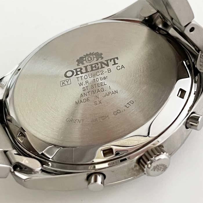 ORIENT オリエント クロノグラフ デイト クォーツ時計 腕時計 ORIENT オリエント クロノグラフ デイト クォーツ時計 腕時計