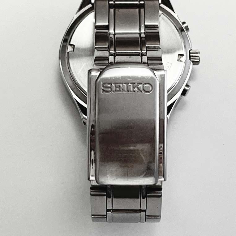 SEIKO セイコー クロノグラフ クォーツ時計 腕時計 メンズ