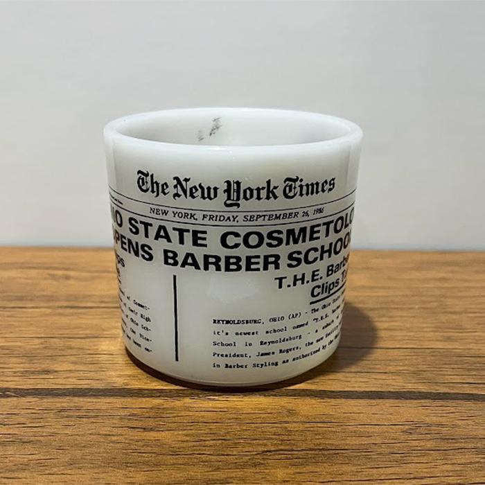 FIRE KING 中古 ファイヤーキング FireKing NY TIMES ニューヨーク