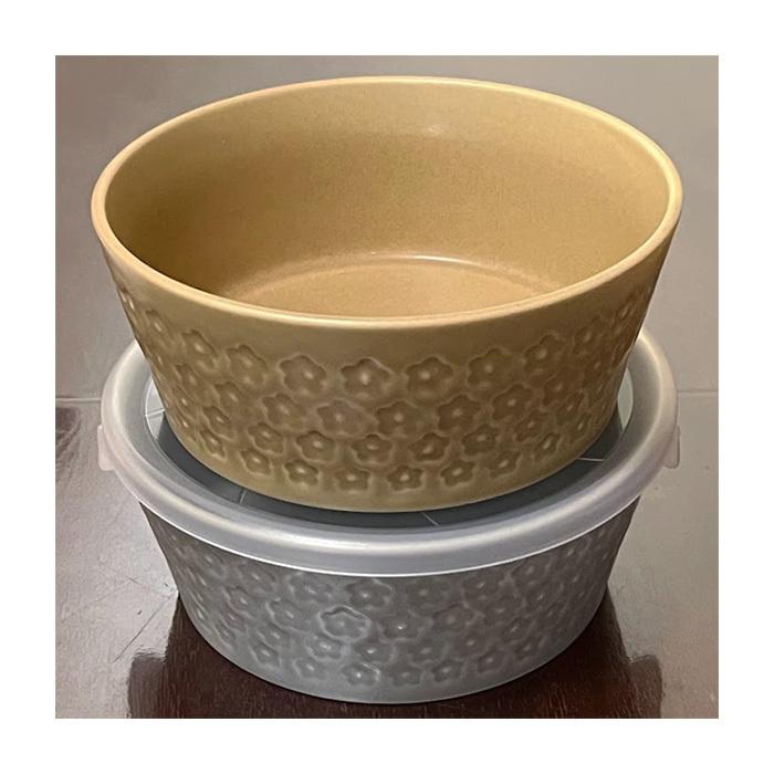 美濃焼 フルール 切立小鉢 印花型 13cm 小鉢 日本製 食器 磁器 ボウル