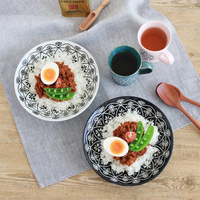 美濃焼 Moroccan（モロッカン）深皿 カレー皿 パスタ皿 メイン