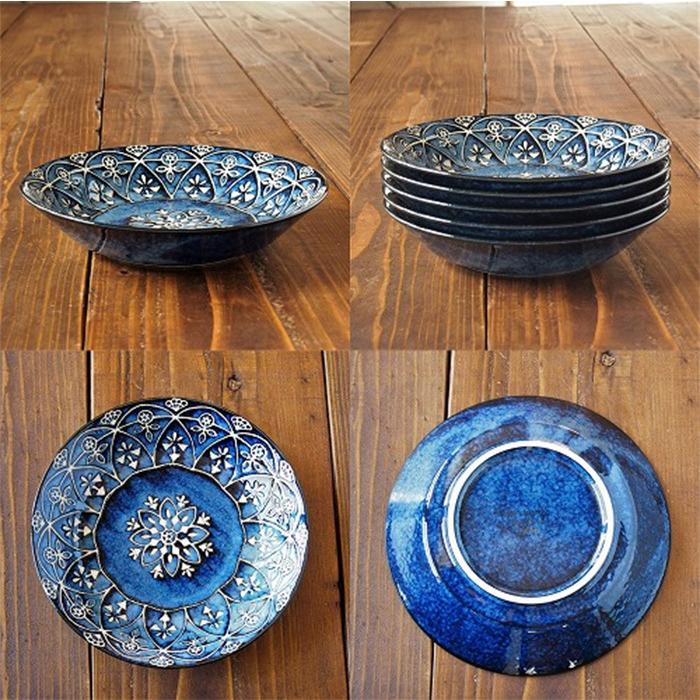 美濃焼　Moroccan（モロッカン）深皿　カレー皿　パスタ皿　メインディッシュ　日本製　美濃焼　 軽量　陶磁器　食器　テーブルウェア　和食器　カフェ｜flick-style｜04