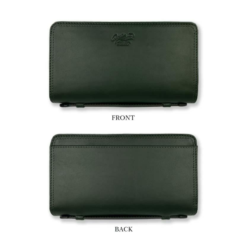 CROCODILE(クロコダイル)ダブルファスナー 長財布 ロングウォレット