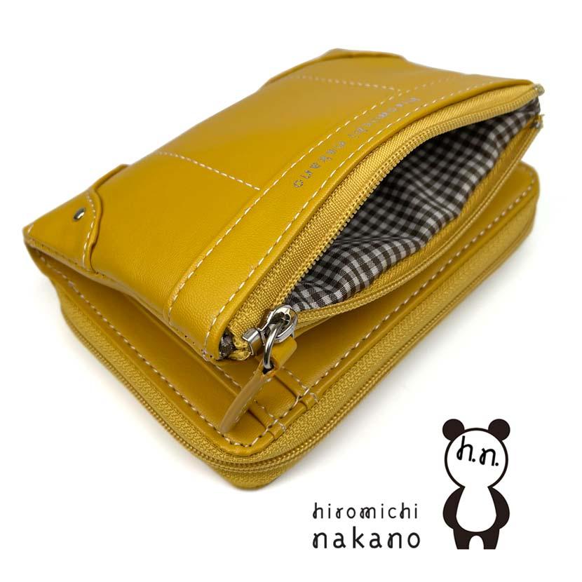 hiromichi nakano(ヒロミチナカノ)二つ折り 財布 ショートウォレット