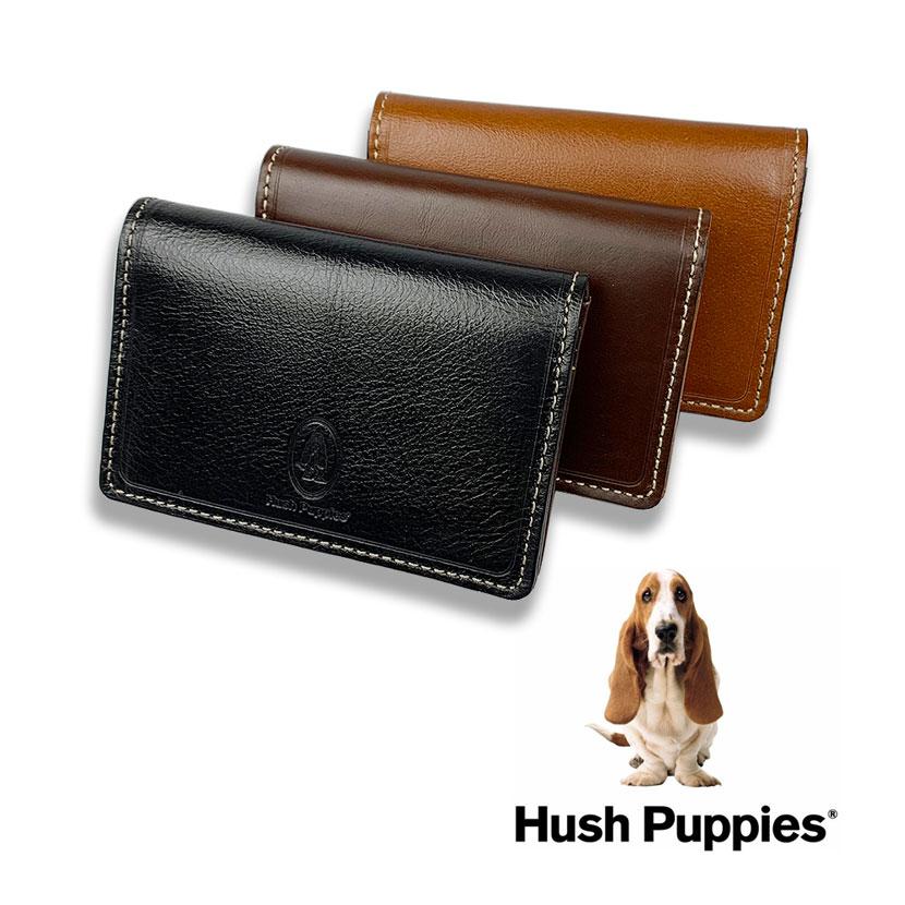 Hush Puppies(ハッシュパピー)かぶせ 二つ折り 名刺入れ カードケース バイカラー レザー 牛革 本革(メンズ)hp0344｜flifeshop｜09