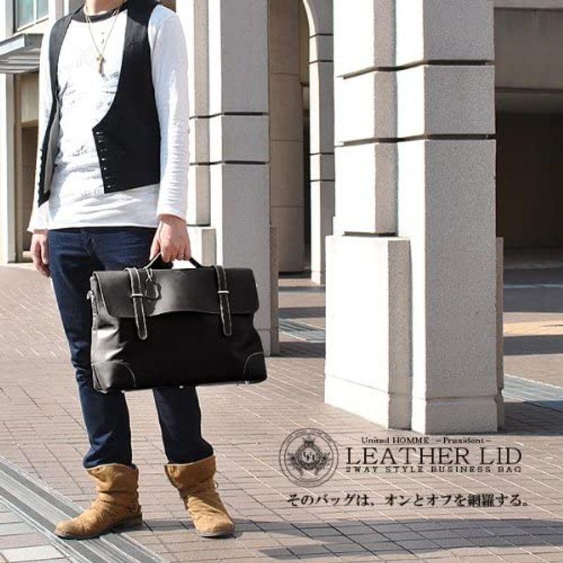 フェラガモ 2way ブリーフケース ビジネスバッグ 金具 大容量 多機能