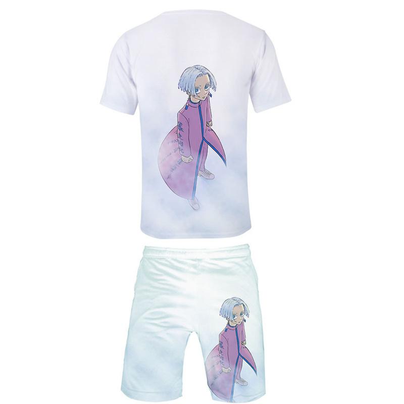国内即発送 東京卍リベンジャーズ風 壱番隊副隊長 ショートパンツ Tシャツ 子供 キッズ コスプレ衣装 日常服 夏 コスチューム ルームウェア ゆったり イベント Aynaelda Com