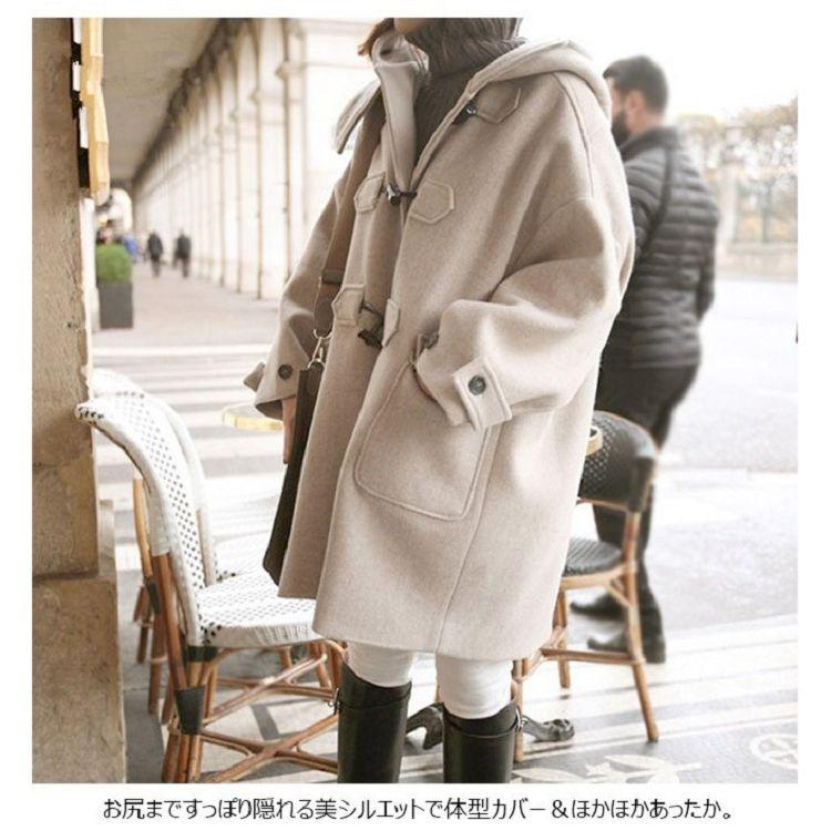 ピーコート ダッフルコート 秋冬コート レディース ラシャコート 中綿コート 秋冬アウター ハーフコート フード付き ロング丈 17秋冬新作 Flegt716 Flight 通販 Yahoo ショッピング