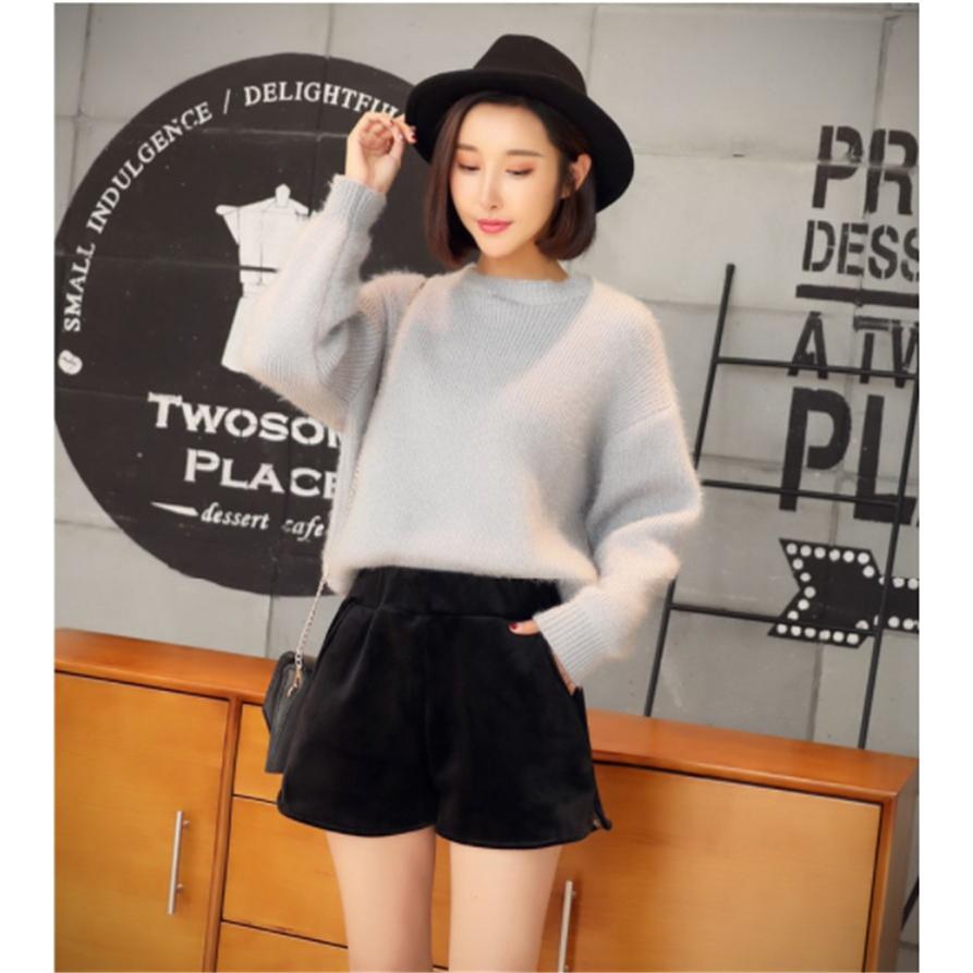 ボトムス レディース ハーフパンツ おしゃれ ショートパンツ ハイウエスト 短パン 黒 春秋冬 Flpt03 Flight 通販 Yahoo ショッピング