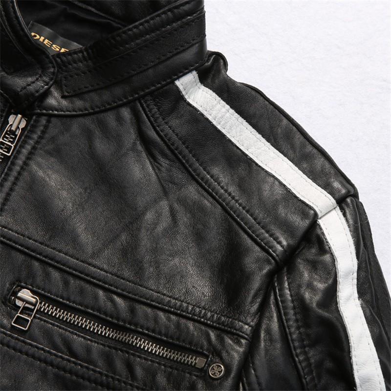 本革 シングルライダースジャケット メンズ 本革ジャケット　革ジャン　ストライプ　レザージャケット トップス アウター カジュアル 本革 シングルライダースジャケット メンズ 本革ジャケット　革ジャン　ストライプ　レザージャケット トップス アウター