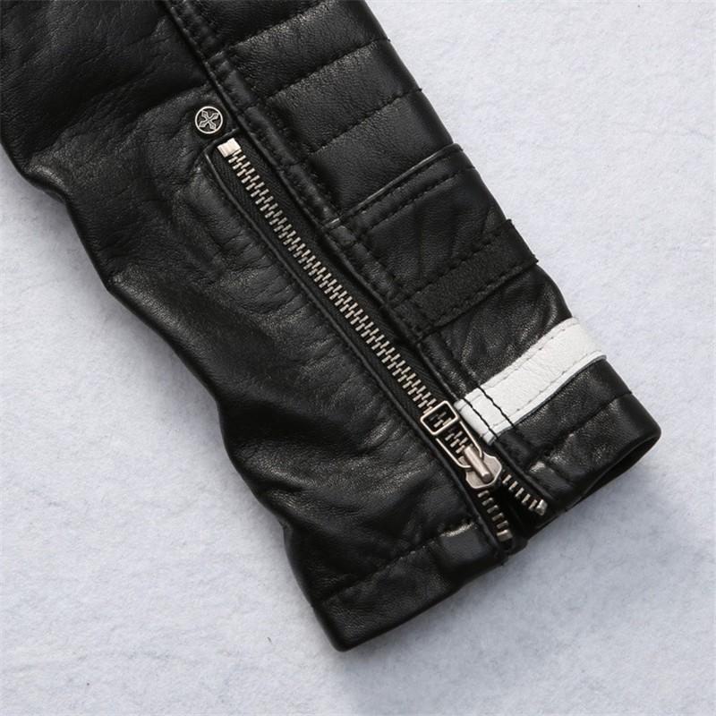 本革 シングルライダースジャケット メンズ 本革ジャケット　革ジャン　ストライプ　レザージャケット トップス アウター カジュアル 本革 シングルライダースジャケット メンズ 本革ジャケット　革ジャン　ストライプ　レザージャケット トップス アウター