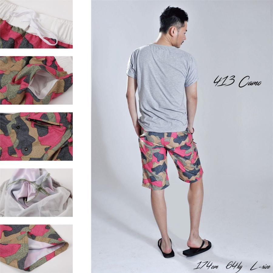 サーフパンツ メンズ 水着 トランクス スリムタイプ 迷彩 人気 (配送方法 メール便選択ok ） |  | 05