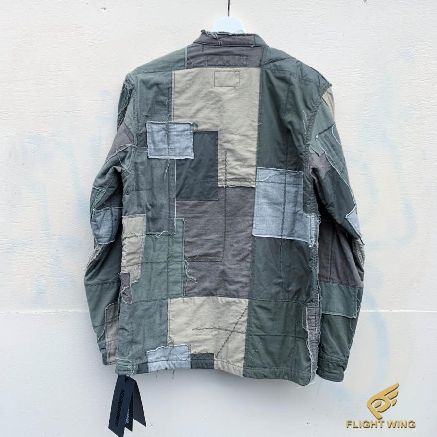 【新品】NEIGHBORHOOD CRUST . MIL-UTILITY C-SHIRT . LS / ネイバーフッド ミリタリー パッチワークシャツ | NEIGHBORHOOD | 01