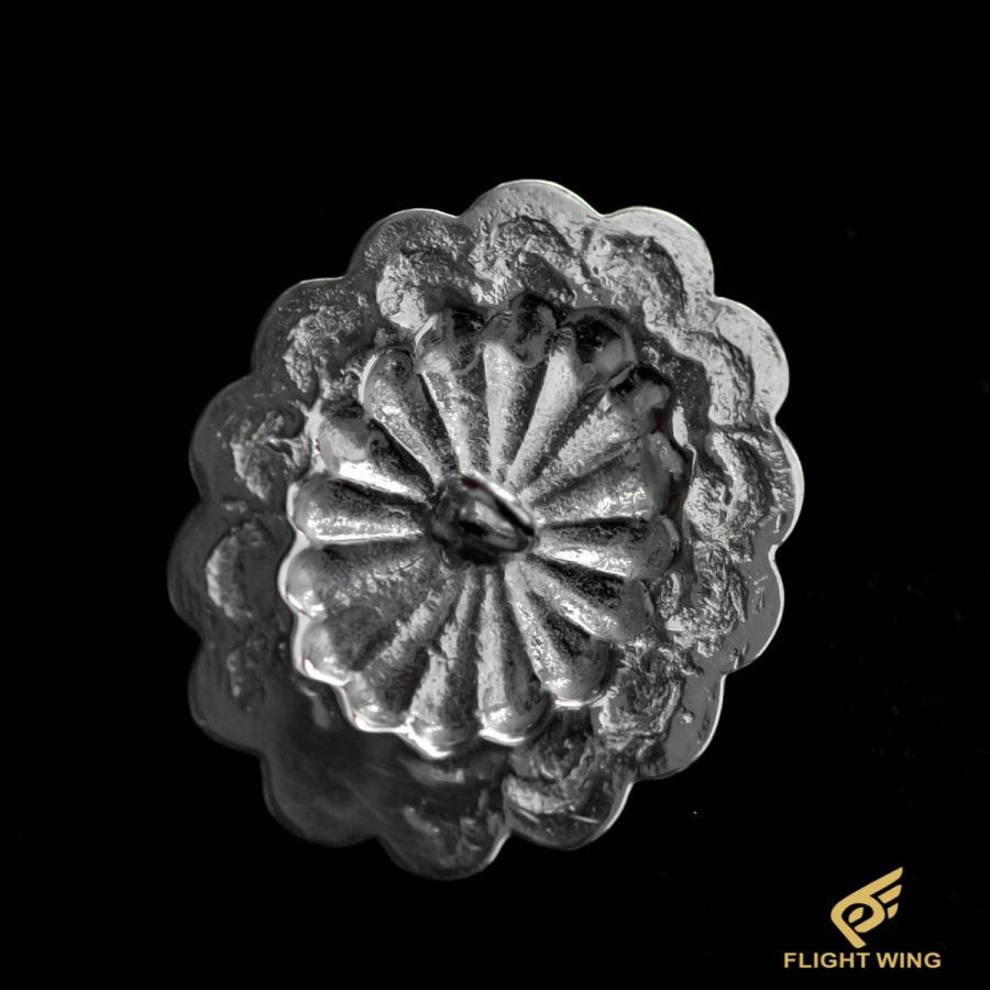【中古】銀縄TQフラワーコンチョ(横向き) / Goro's ゴローズ | goro's | 01