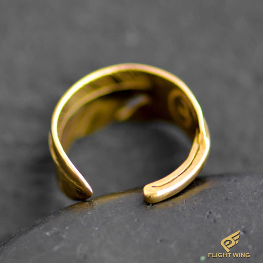 goro's 【中古】全金フェザーピンキーリング / Goro's ゴローズ goro's 【中古】全金フェザーピンキーリング / Goro's ゴローズ