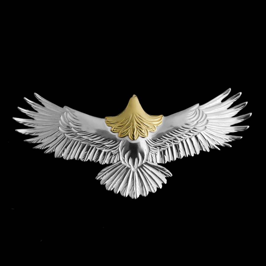 【新品】K18 Head Eagle Small Size / La Key ラキー 頭金 小イーグルの画像