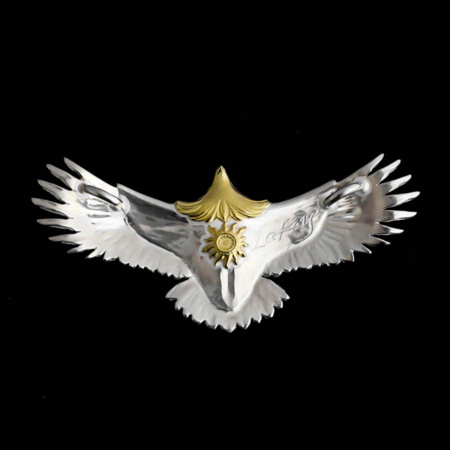 【新品】K18 Head Eagle Small Size / La Key ラキー 頭金 小イーグルの画像