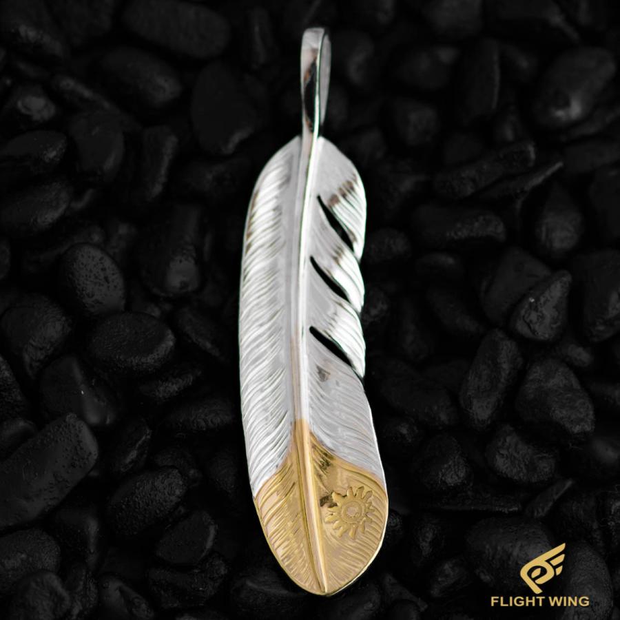 【新品】K18 Top SV Feather / La Key ラキー 先金特大フェザー(右)の画像