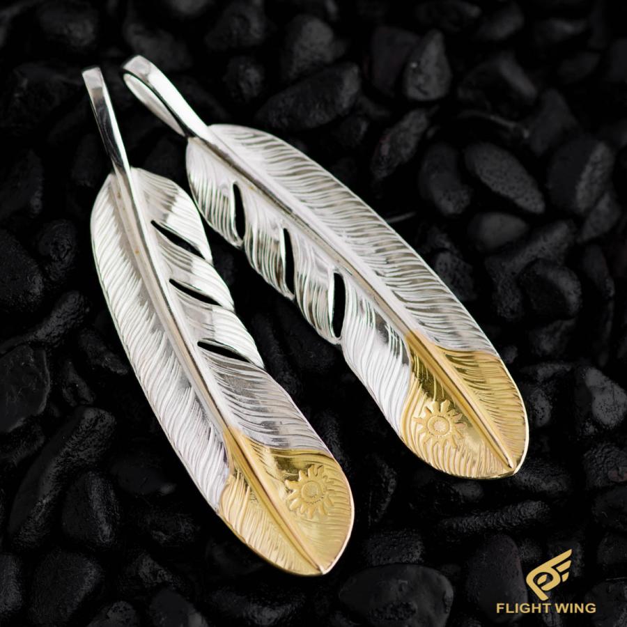 【新品】K18 Top SV Feather / La Key ラキー 先金特大フェザー(右)の画像