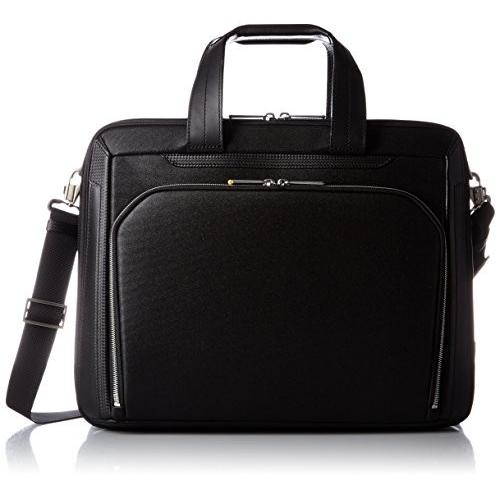 エキスパンド機能付 2気室 ブラック 2気室 ビジネスバッグ エースジーン ビジネスバッグ デュラテクト