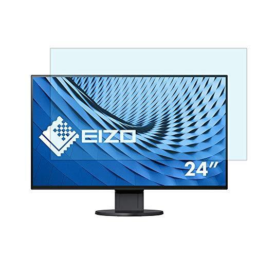 EIZO FlexScan EV2451-BK 23.8インチ ブラック 対応 ブルーライトカットフィルム 液晶保護フィルム 光沢仕様 指紋防止 気泡