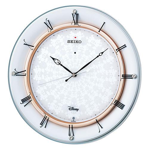 セイコークロック ディズニー 掛け時計 ミッキー ミニー 掛け時計 インテリア時計 キャラクタークロック 電波時計 シンプル 時計と雑貨のfloat Fs501w 大人可愛い 正規品 Skc Fs501w Fs501w Seiko 買い超高品質