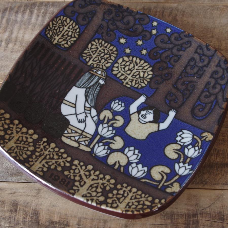 ARABIA（アラビア） カレワラ イヤープレート 1981年 飾り皿 北欧