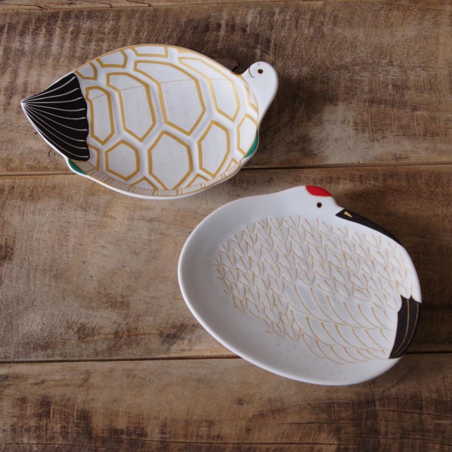 有田焼 鶴 銘々皿 小皿 取り皿 12cm : Flohmarkt フローマルクト