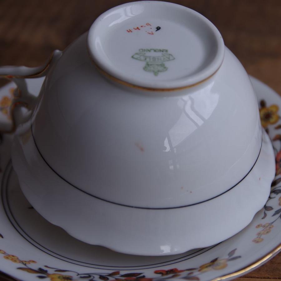 Aynsley アンティーク 食器 ティーカップ ソーサー ミツバチ Aynsley アンティーク 食器 ティーカップ ソーサー ミツバチ