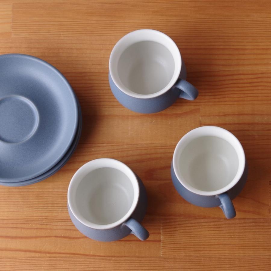 デンビー DENBY Echo エコー ブルー カップ ソーサー イギリス ビンテージ 食器 #220315-1~3|flohmarkt|11