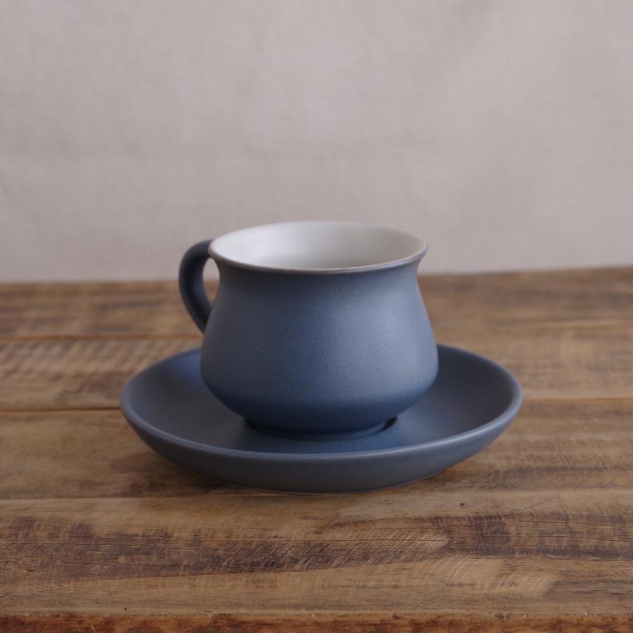 デンビー DENBY Echo エコー ブルー カップ ソーサー イギリス ビンテージ 食器 #220315-1~3|flohmarkt|03