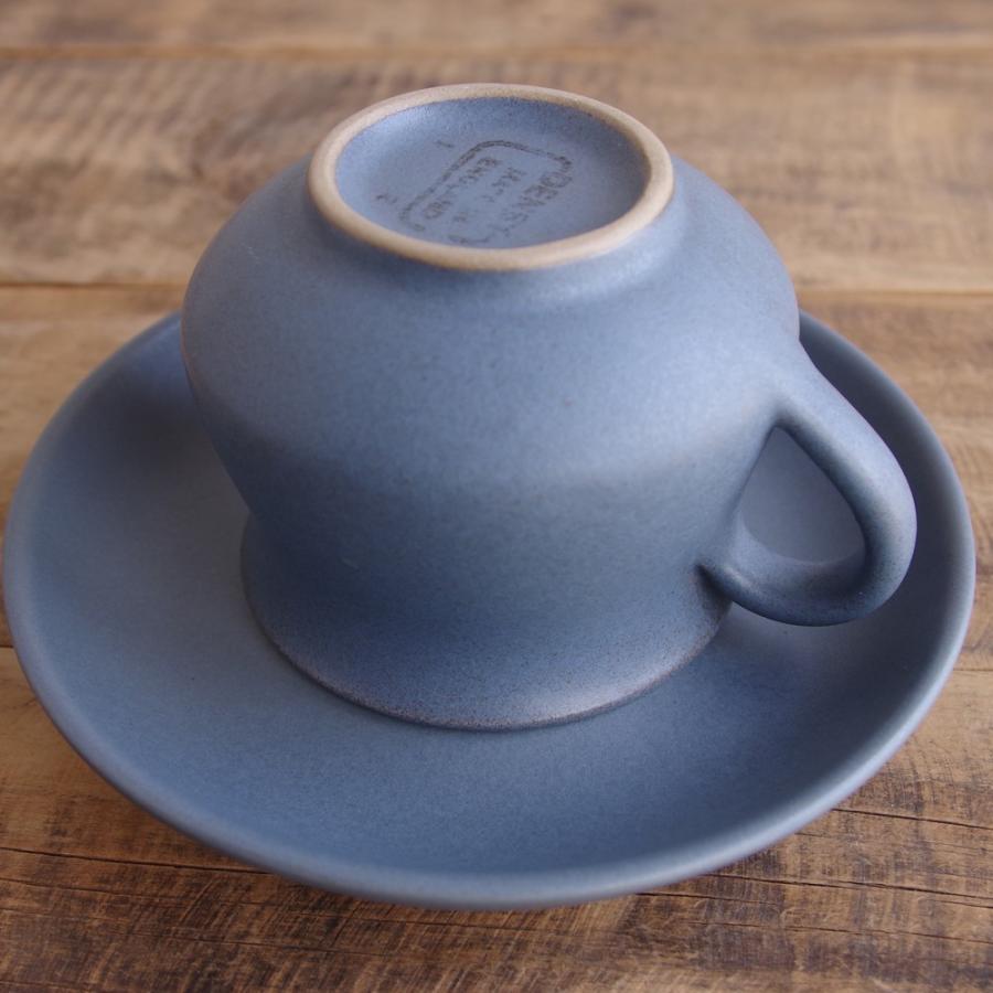デンビー DENBY Echo エコー ブルー カップ ソーサー イギリス ビンテージ 食器 #220315-1~3|flohmarkt|05