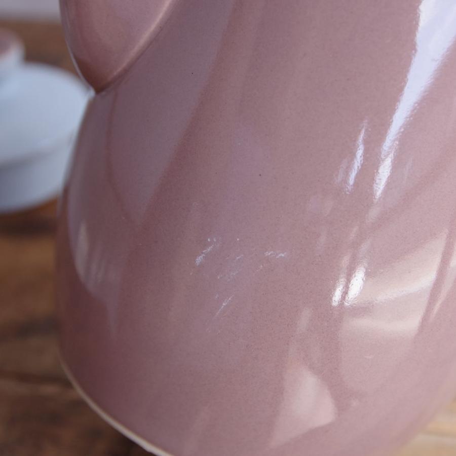 デンビー 食器 コーヒーポット ピンク ティーポット ラングレー 20cm ルツェルン イギリス ヴィンテージ DENBY Langley #230819｜flohmarkt｜07