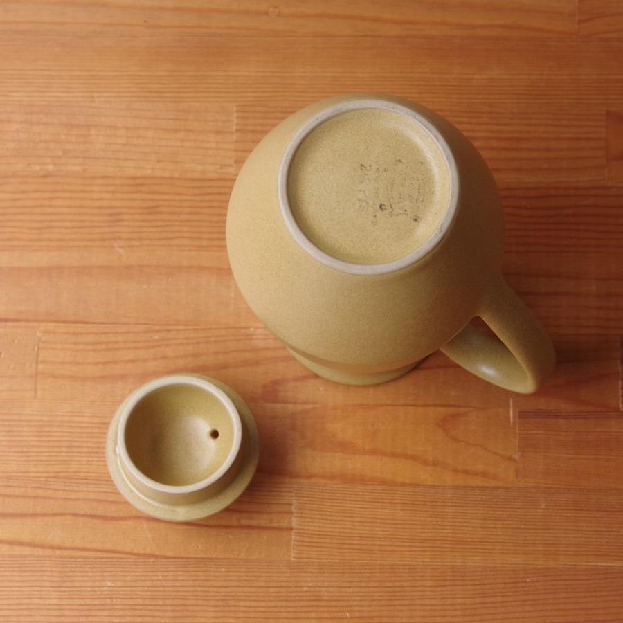 Denby デンビー オード コーヒーポット レトロ マスタードイエロー 