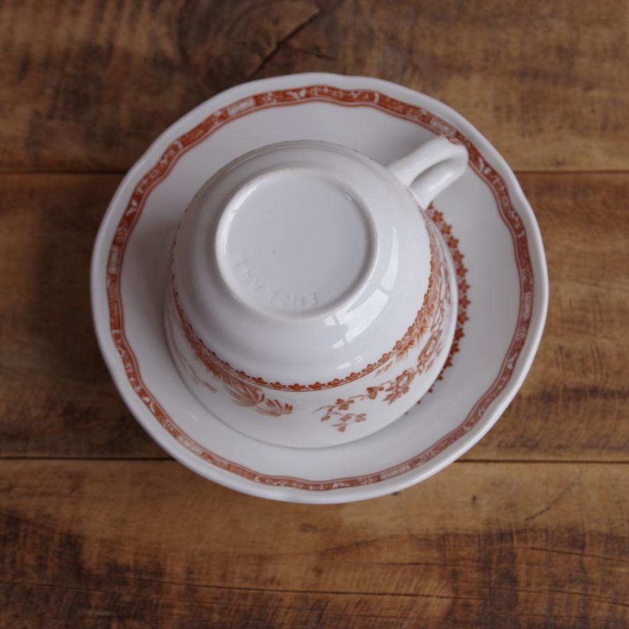 昭和レトロ 食器 メイソンズ クエール ティーカップ ソーサー 昭和レトロ 食器 メイソンズ クエール ティーカップ ソーサー