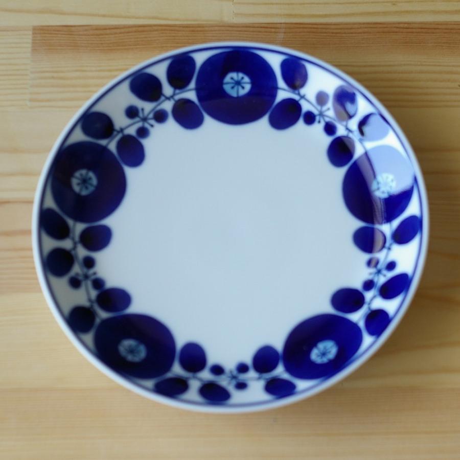 白山陶器 ブルーム リース 16.5cm プレート S 中皿 取り皿 BLOOM