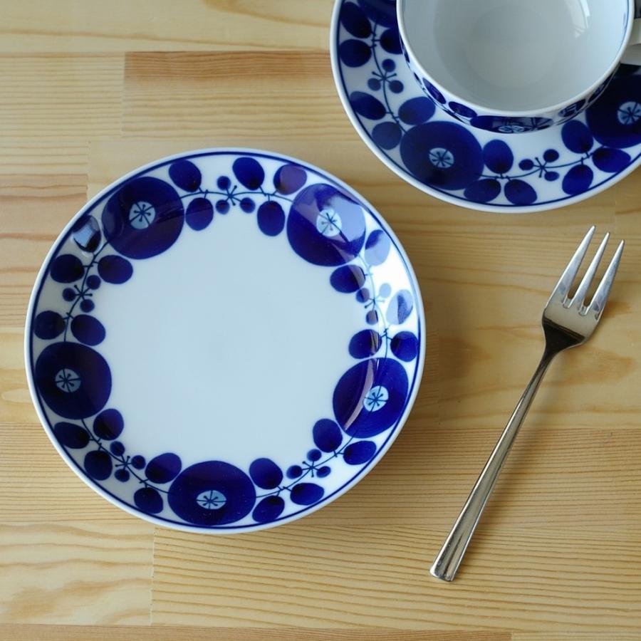 白山陶器 ブルーム リース 16.5cm プレート S 中皿 取り皿 BLOOM