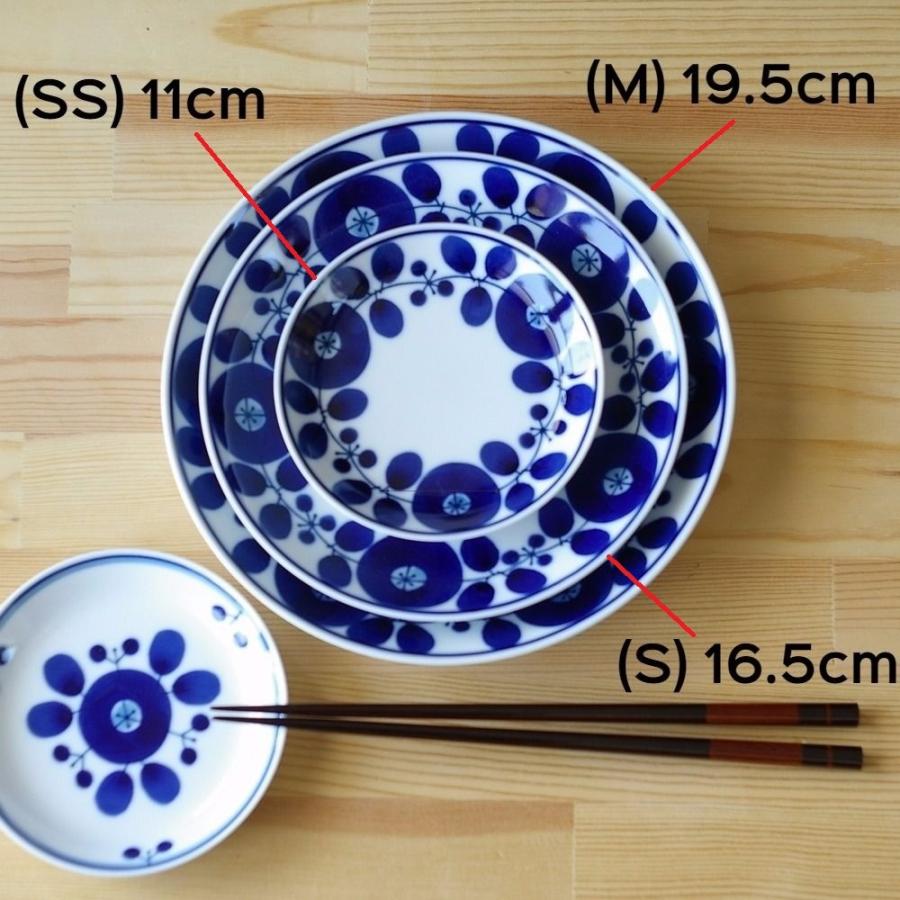 白山陶器 ブルーム リース 16.5cm プレート S 中皿 取り皿 BLOOM
