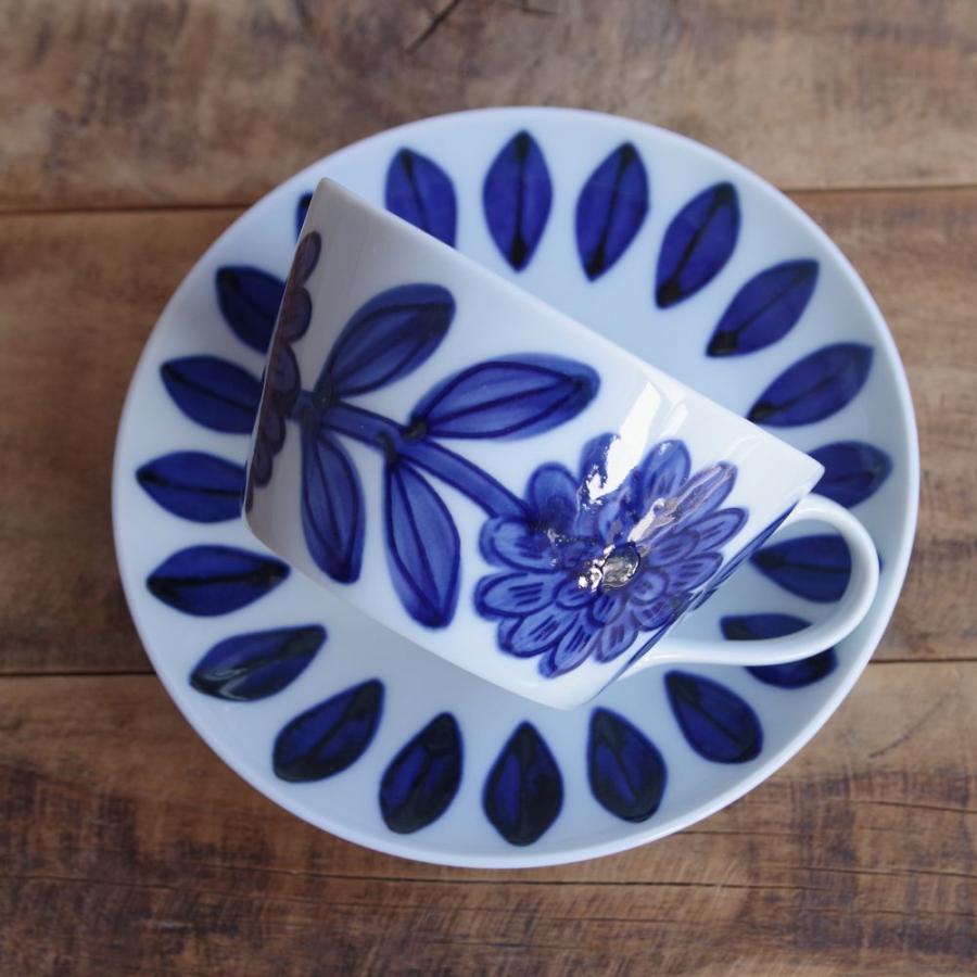 波佐見焼 デイジー カップ＆ソーサー ティーカップ スープカップ