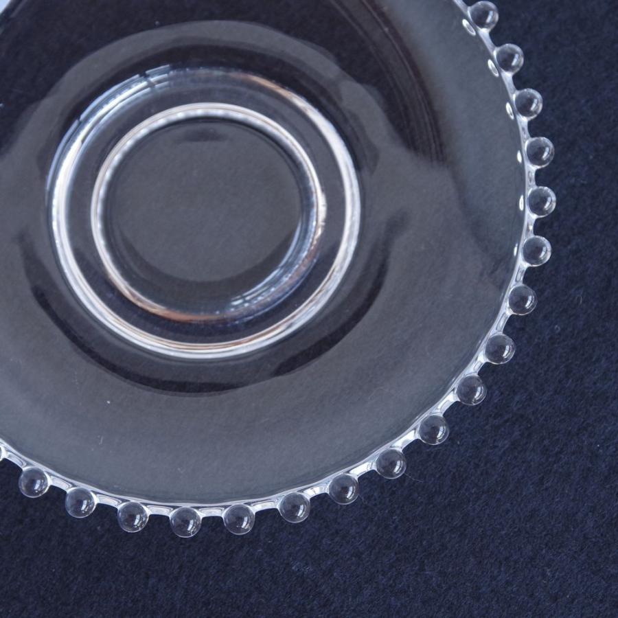 アメリカ ヴィンテージ 食器 インペリアルグラス ガラス ティーカップ ソーサー キャンドルウィック 23072216 レトロ